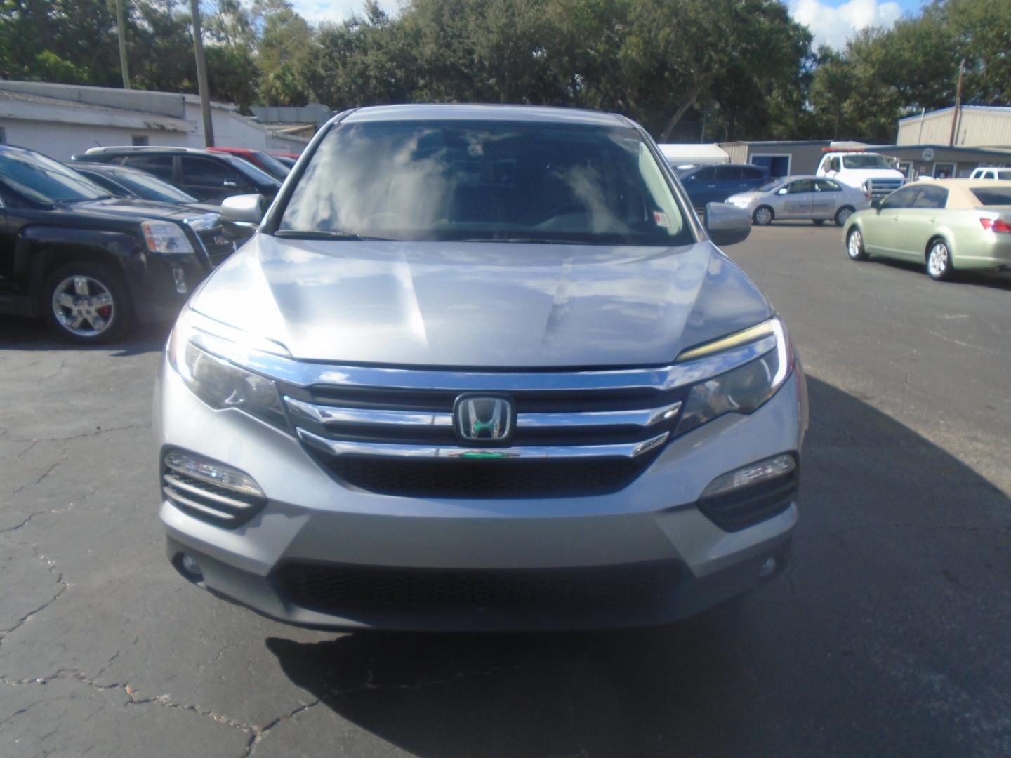 2016 Honda Pilot EX 2WD (5FNYF5H43GB) with an 3.5L V6 SOHC 24V engine, 6A transmission, located at 6112 N Florida Avenue, Tampa, FL, 33604, (888) 521-5131, 27.954929, -82.459534 - Photo#1